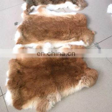 Factory Wholesale Natural tanned Rabbit Skins and all colors rabbit skins