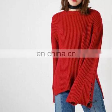 Europe style Casual fashion woolen sweater designs for ladies