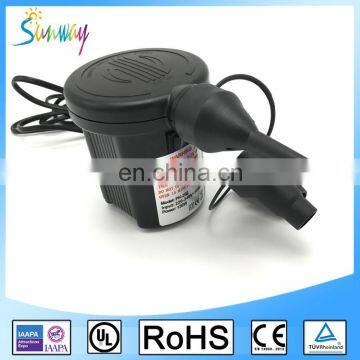 Sunway CE Past Good Quality Electric Air Pump for Inflatable Toys Floats Balloon photo-3