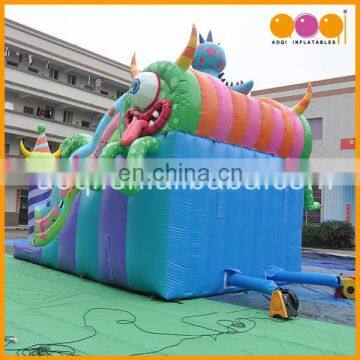 Guangzhou Inflatable Game Manufactures Garden Play Toys Inflatable Slides Monster for Sale photo-6