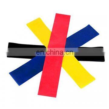 Private Label Home Exercise Custom Printed Resistance loop Bands set elastic resistance training