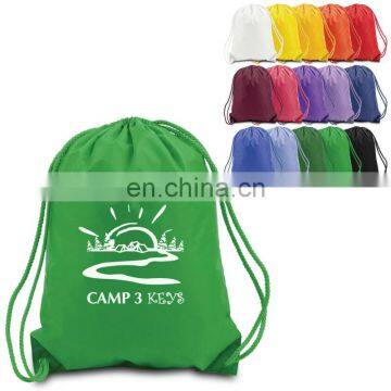 cheap drawstring backpacks wholesal promotional drawstring bags free sample