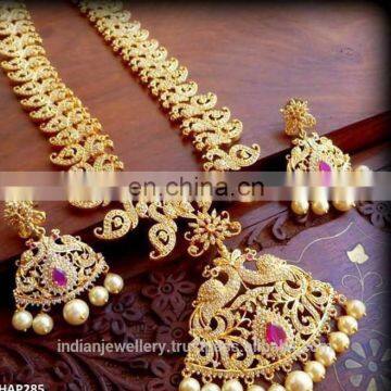 CZ jewelry necklace manufacturer,cubic zirconia necklace jewellery exporter