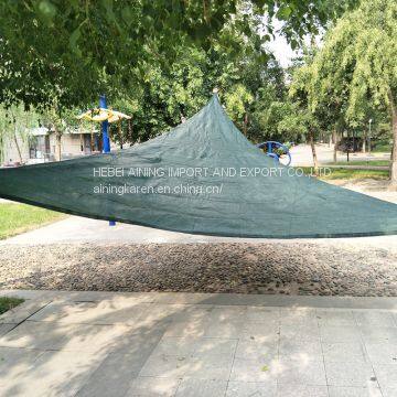 Car Parking Shade Sail Nets / Triangle Sunshade Sail Carport / HDPE Waterproof Outdoor Sun Shade Sail photo-2
