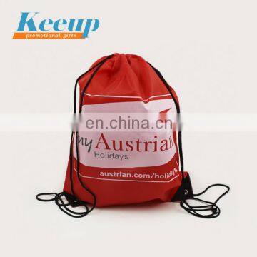 Promotional Cheap Customized large Sport Backpack Drawstring Gift Bags