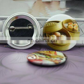 Promotional Gifts Custom Printing Round Metal Pin Badge