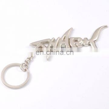 Unique Custom Design Low Price Metal Silver Alphabet KEY CHAIN KEY RING photo-3