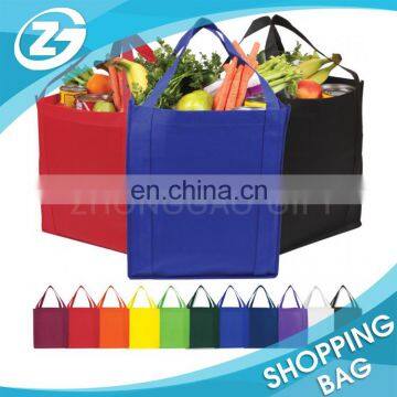 promotion polypropylene recycled blue non woven bag