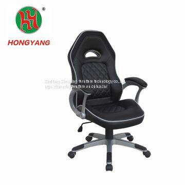 Popular High Back PU Leather Professional Bar Stool Chair