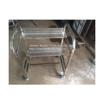 Stainless Steel SMT Feeder Storage Cart For JUKI Pick And Place Equipment