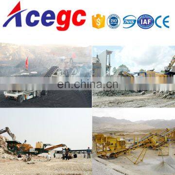 Mobile crushing plant,movable crusher machine,vibrating gravel/sand building material classier