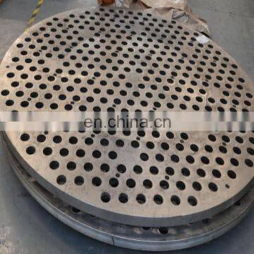 Custom Carbon Steel, SS 304/316 Forged Tubesheet, Baffle, Heat Exchanger Tube Sheet photo-3