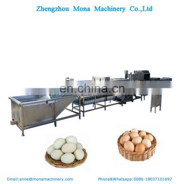 Egg washing grading Sterilization machine egg processing equipment