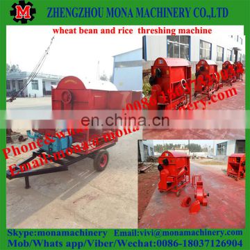 Electric Grain Threshing Machine / Gasoline Paddy Rice Husker / Diesel Rice thresher