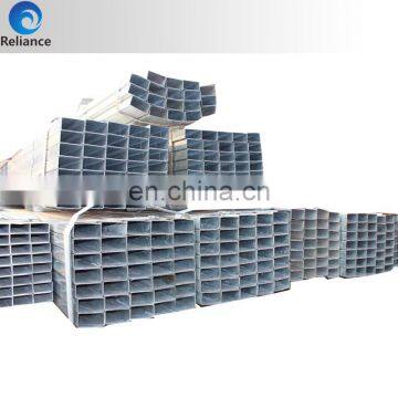 Seaworthy packing galvanized square pipe / steel tube gi steel profile