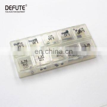 DEFUTE B13 Diesel Injector Nozzle Washer,fuel Injection Valve Shim Washer and Injector Adjusting Gaskets Size 1.38---1.56mm