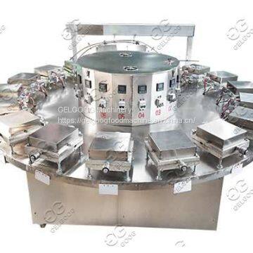 Semi-automatic Ice Cream Cones Baking Rolling Machine Supplier photo-2