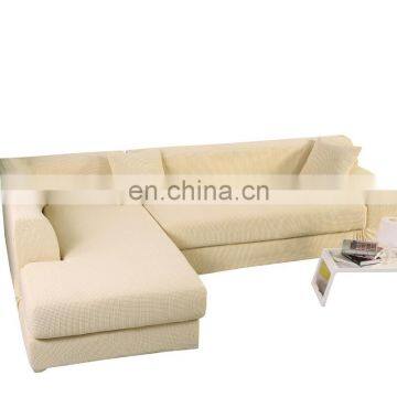 Stretch Sectional L Shape Sofa Cover Washable Full Textile Stretch Elastic Sofa Cover photo-3