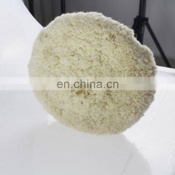 Wool Buffing Pad With Thread 5 Eighth Ordinary Double Side photo-2