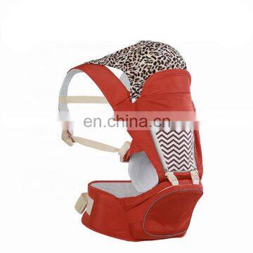 3 in 1 Nontoxic Soft Cotton Baby Carrier Backpack With Hip Seat Baby Infant Sling