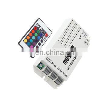 12-24V 24 Keys Wireless IR Remote Control LED Music Sound Control RGB Led Controller Dimmer for RGB LED Strips photo-3