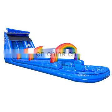 Giant Commercial Slip and Slide Rainbow Inflatable Water Slides For Children photo-2
