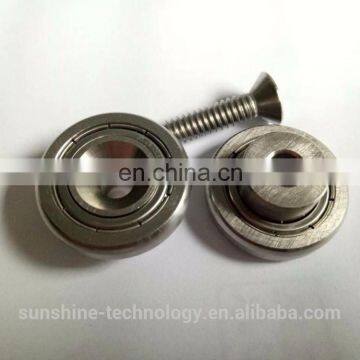 High Quality Mini Size Conventional Powder Metallurgy F605ZZ Flanged Bearing photo-4