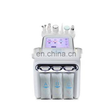 6 In 1 Multifunction H2o2 Hydrogen Oxygen Small Bubble Facial Machine