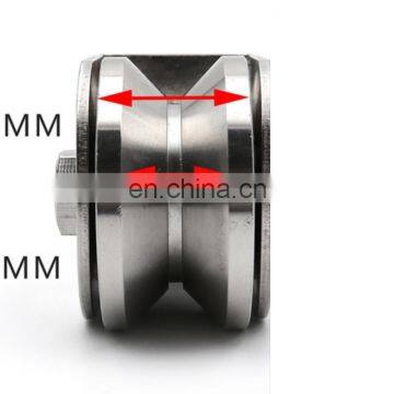 58*30*118 mm With Spring V Groove Sliding Gate Castor Roller Wheel photo-3