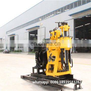 hydraulic water well drilling rigs core sample drilling rig with Depth 200m