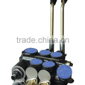 CDB-F15 60l/min,Sectional hydraulic manual directional control valve,factory in china