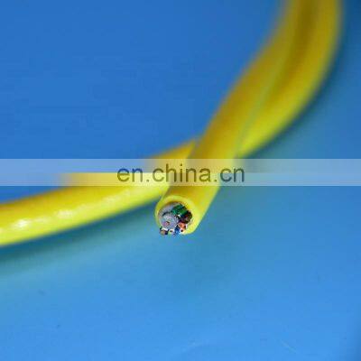 Polyurethane CCTV camera cable sewer robot inspection cable coaxial 75 ohm