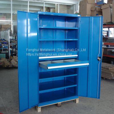 Factory Outlet Metal Drawer Tool Trolley Workbench Tool Cabinet Made in China Small Metal Steel Tool Cabinet for Storage Tools photo-3