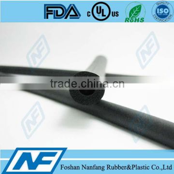 black sponge foam epdm hose for air container