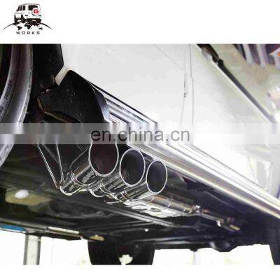 W464 exhaust system for G-class W463A G500 G63 2018-2020y original exhaust system with 6 end pipes and valve control