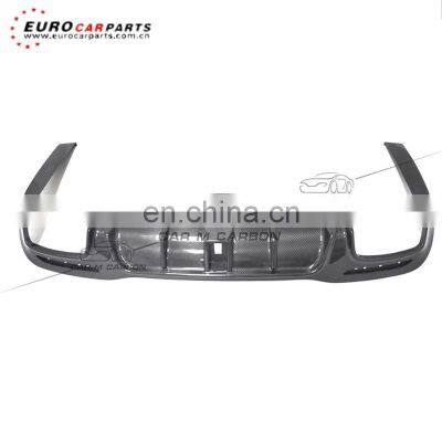 S-CLASS 2018year ~ W222 S63/S65 B Style Carbon Fiber Rear Diffuser With Exhaust Tips and Front Lip Fit for New S63/S65 photo-4