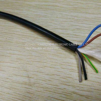 3core 4 core 5 core cable médico de silicona de alta temperatura