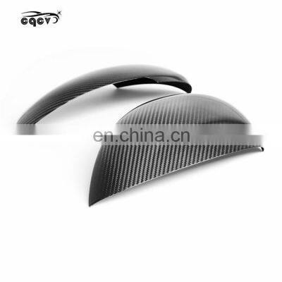 carbon fiber side mirror cover for porsche macan 95 with door window column fuel tank cover