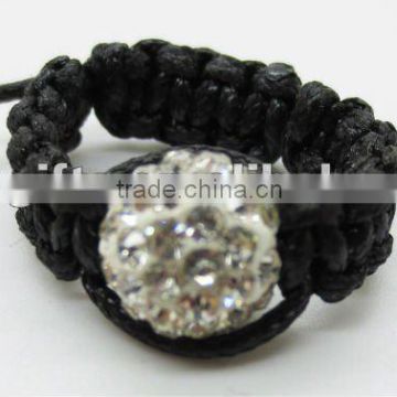 10mm crystal ball shamballa rings beautiful