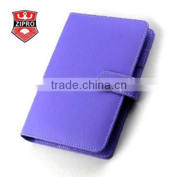 eco-friendly high qulaity mini notebook leather buckle pad colorful note pad