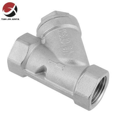 Y Strainer Stainless Steel 304 316 Plumbing Fitting Threaded for Gas Water Oil Steam Valve China Manufacturer photo-4