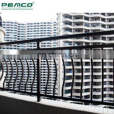 Modern Outdoor Fence Component Aluminum Handrail Balcony Picket Railing Aluminum Designs photo-3