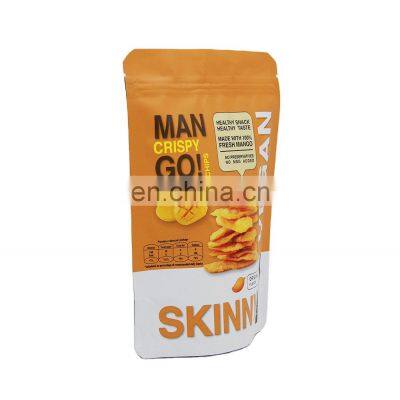 China Factory Supply hot sales Stand Up Dried Fruit Packaging Doypack Dried Mango Bags