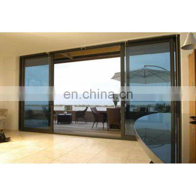 huge sliding aluminium door Low-E glass design aluminum balcony glass sliding doors