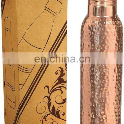 Wholesale Custom Logo Hot Water Insulated Stainless Steel Copper Water Bottle photo-5