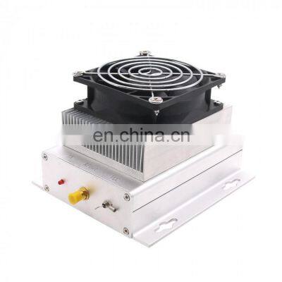 80W 400-470MHZ 433MHZHF UHF Radio Power Amplifier with Ham Interphone + Heatsink + Fan