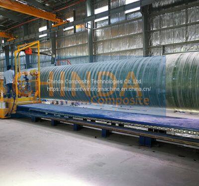 GRP pipe continuous filament winding machine