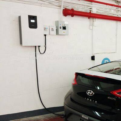 Electric Car EV Charger Pile DC Fast Charging Station