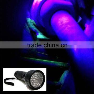 51 LED UV Flashlight,rechargeable led torch,best uv led flashlight,black light uv torch light