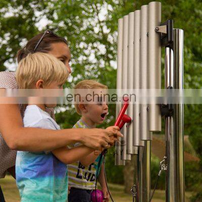 Playground Outdoor Kids Stainless Steel PE Board Metallophone Musical Percussion Instrument